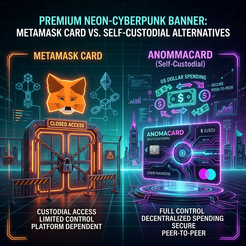 MetaMask Card Paused in the US? 5 Best Self-Custodial Alternatives for US Residents