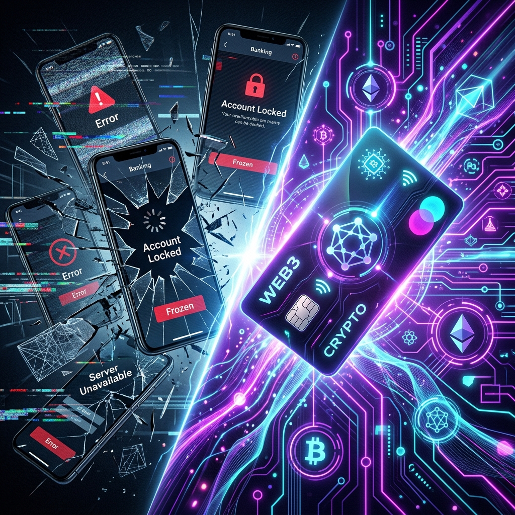 The Decline of Revolut & Monzo: Why Crypto Natives Switch to Web3 Virtual Cards